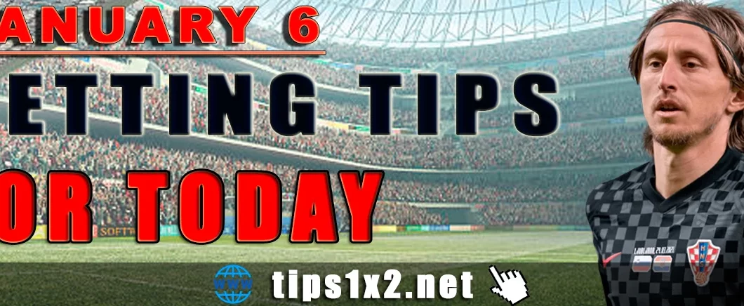 Free Betting Tips and Predictions for Today 06.01.2024