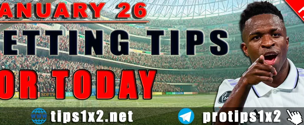 Free Betting Tips and Predictions for Today 26.01.2024