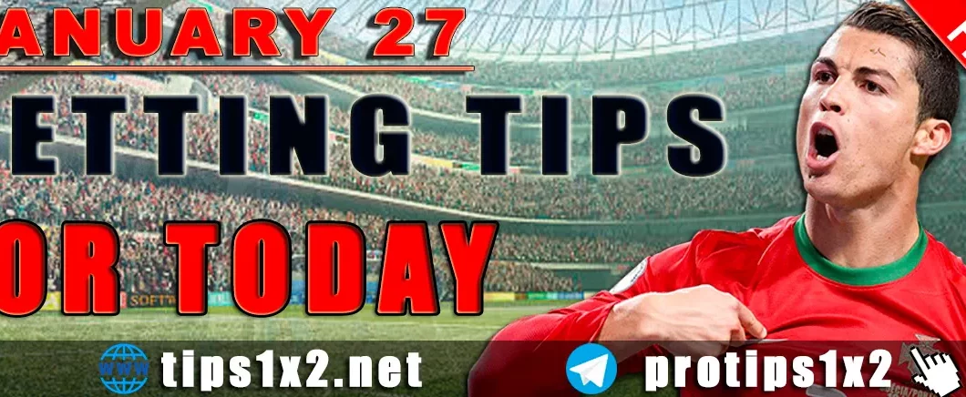 Free Betting Tips and Predictions for Today 27.01.2024