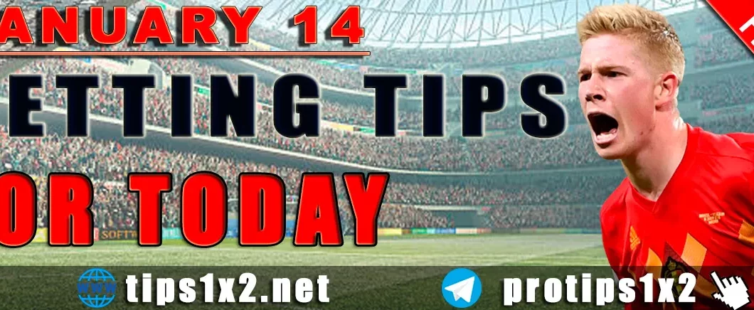Free Betting Tips and Predictions for Today 14.01.2024