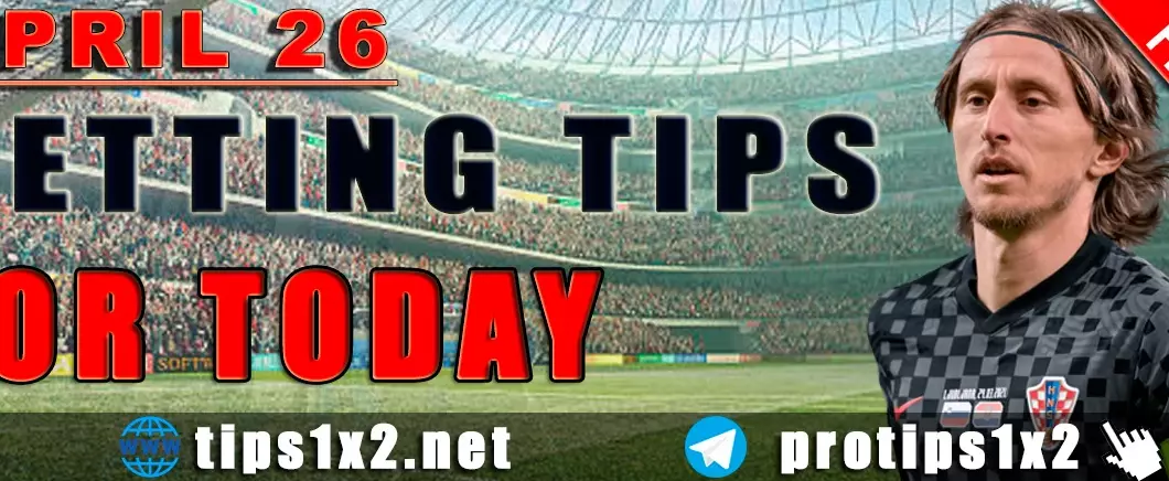 Free Betting Tips and Predictions for Today 26.04.2024