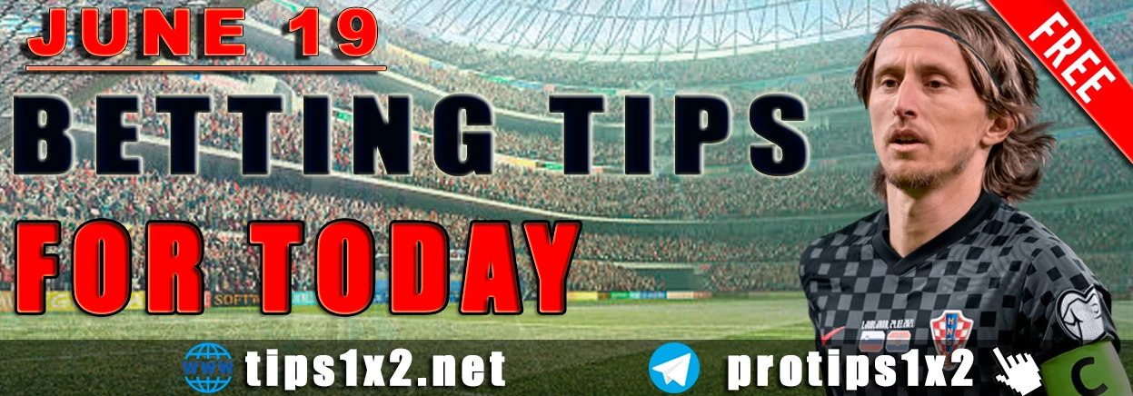 Free Betting Tips and Predictions for Today 19.06.2024