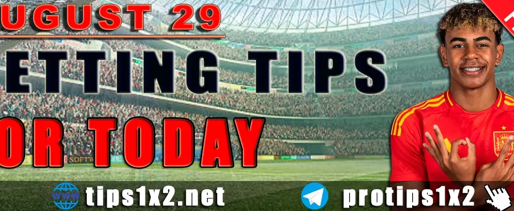 Free Betting Tips and Predictions for Today 29.08.2024