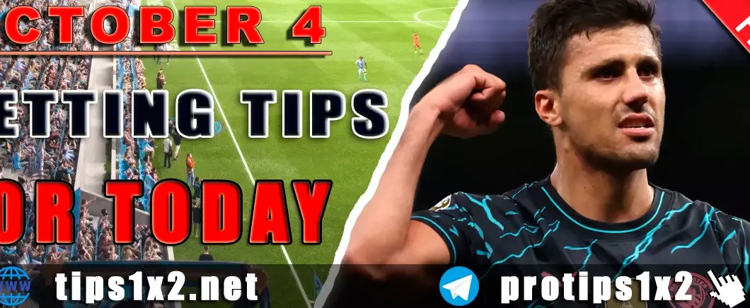 Free Betting Tips and Predictions for Today 04.10.2024