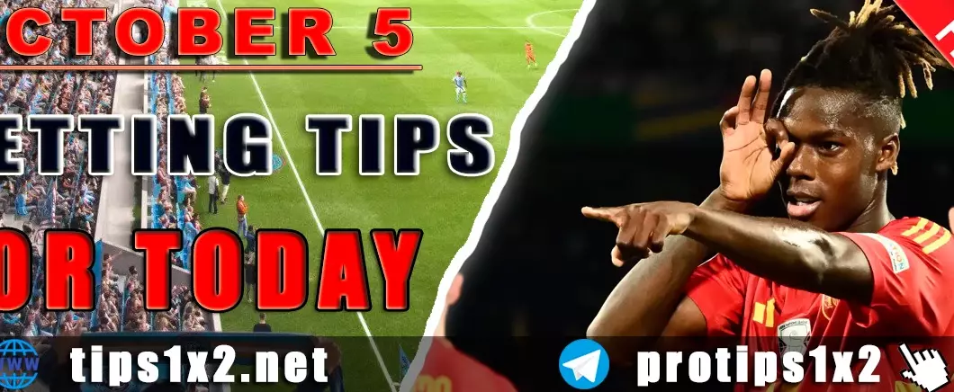 Free Betting Tips and Predictions for Today 05.10.2024
