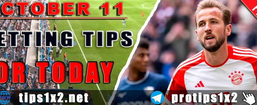 Free Betting Tips and Predictions for Today 11.10.2024