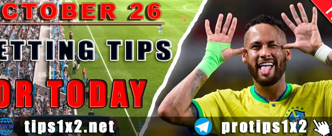 Free Betting Tips and Predictions for Today 26.10.2024