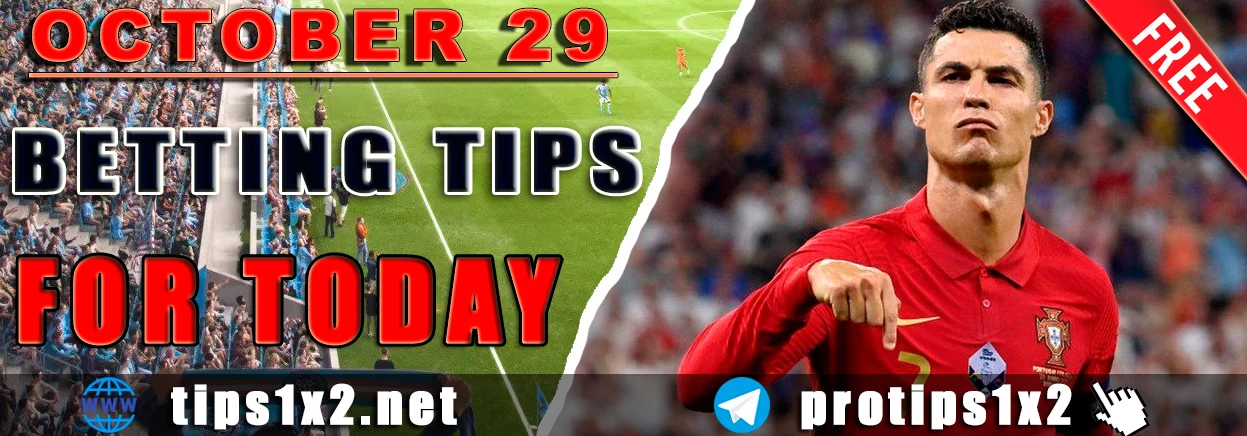 Free Betting Tips and Predictions for Today 29.10.2024