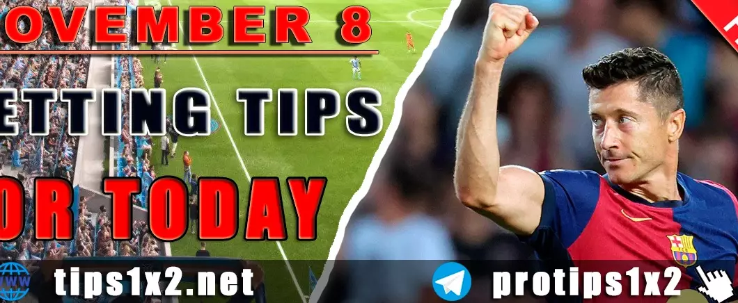 Free Betting Tips and Predictions for Today 08.11.2024