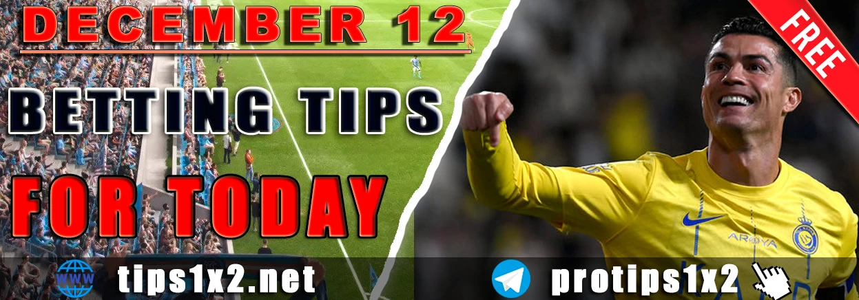 Free Betting Tips and Predictions for Today 12.12.2024