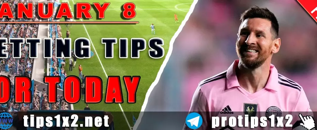 Free Betting Tips and Predictions for Today 08.01.2025