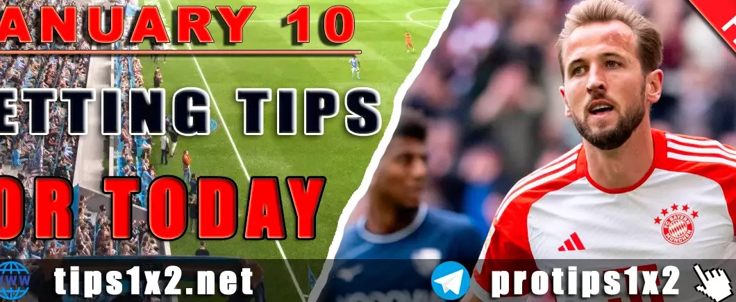 Free Betting Tips and Predictions for Today 10.01.2025