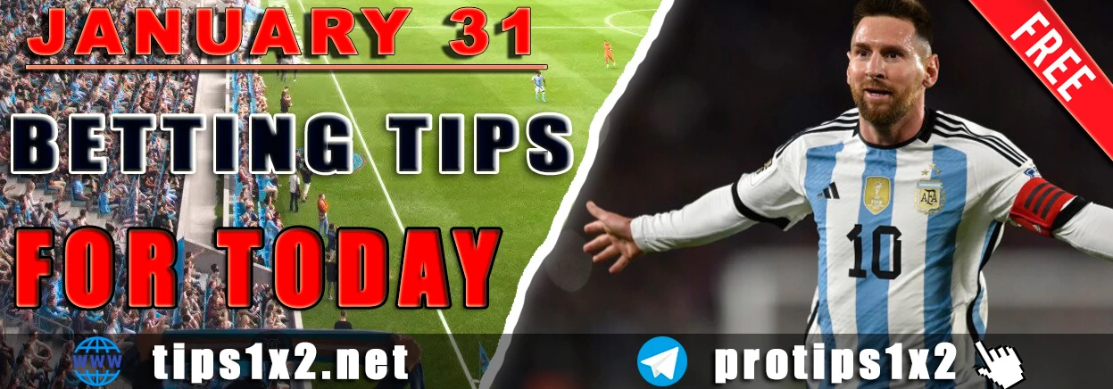 Free Betting Tips and Predictions for Today 31.01.2025