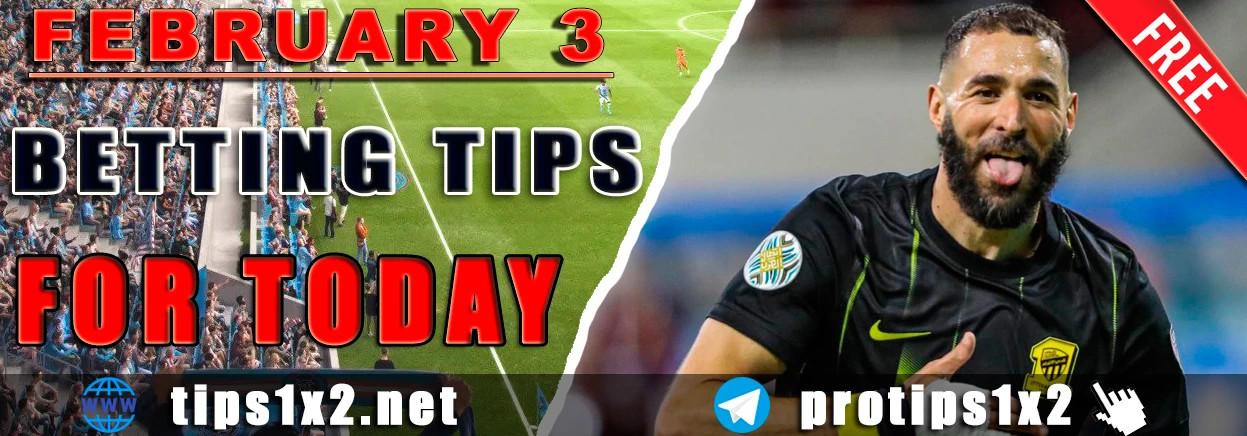 Free Betting Tips and Predictions for Today 03.02.2025