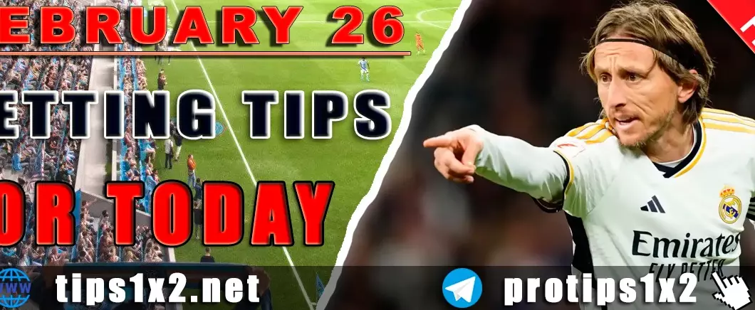 Free Betting Tips and Predictions for Today 26.02.2025