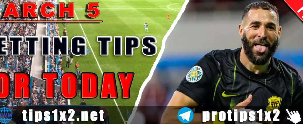 Free Betting Tips and Predictions for Today 05.03.2025