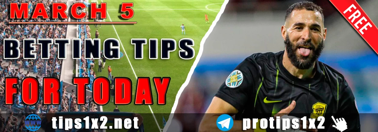 Free Betting Tips and Predictions for Today 05.03.2025