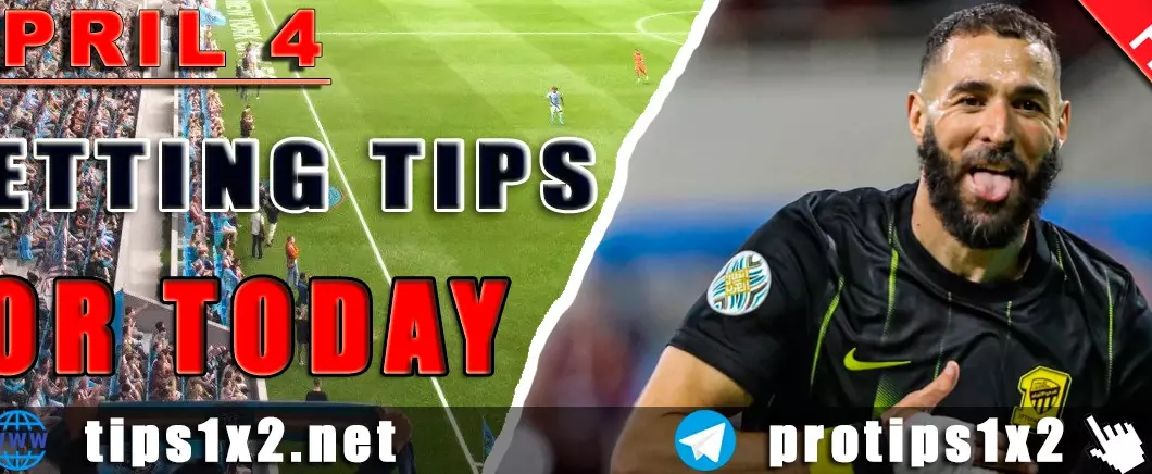 Free Football Betting Tips and Predictions for 04.04.2025