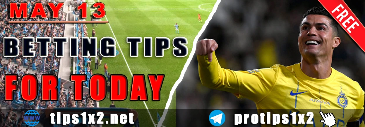 Free Football Betting Tips and Predictions for 13.05.2025