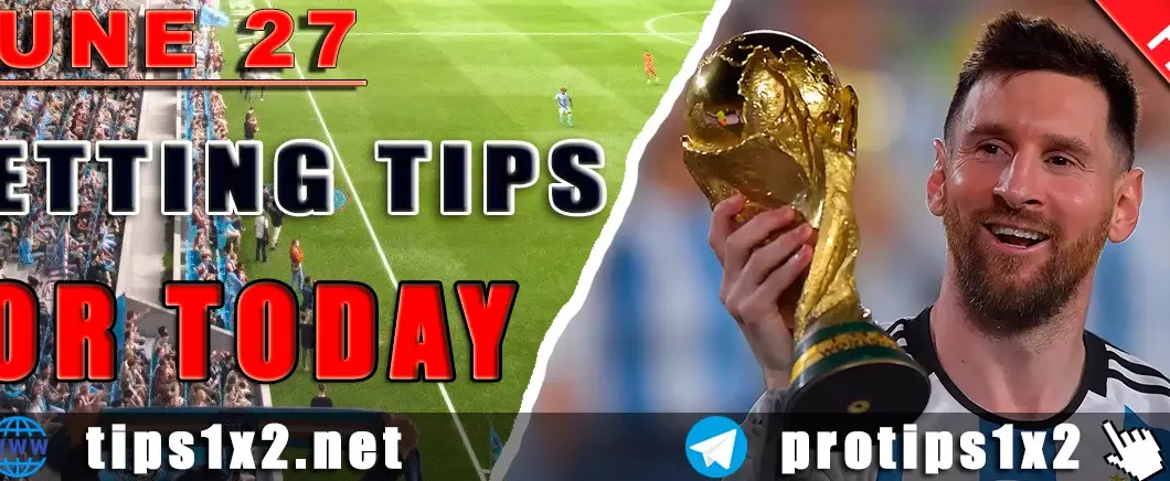 Free Football Betting Tips and Predictions for 27.06.2025