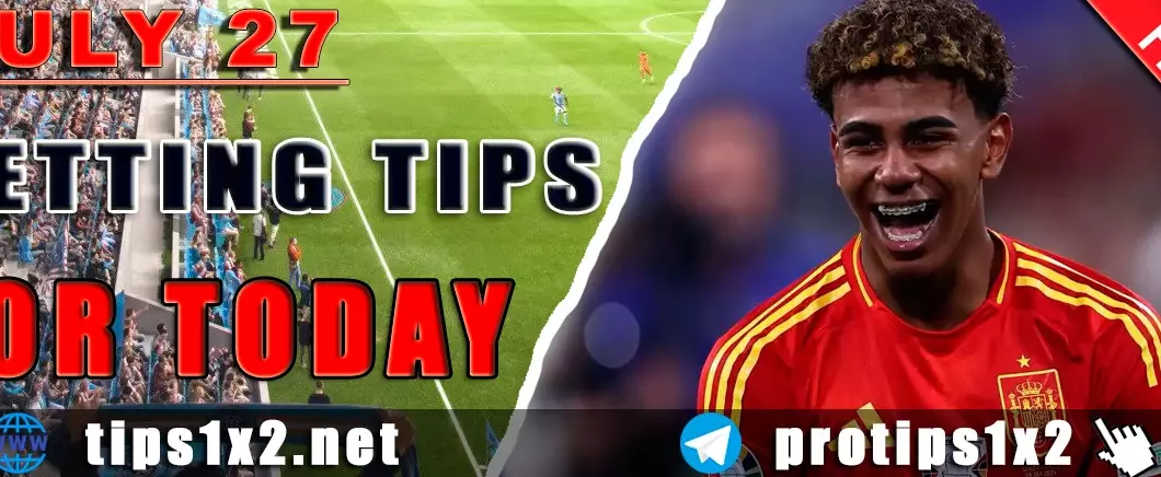 Free Football Betting Tips and Predictions for 27.07.2025