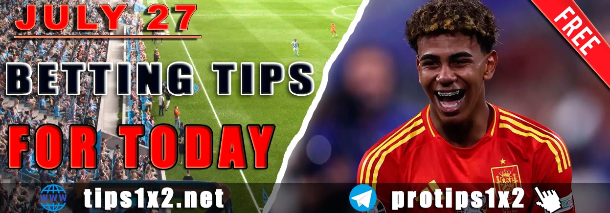 Free Football Betting Tips and Predictions for 27.07.2025
