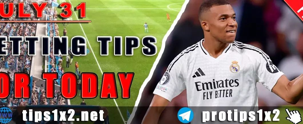 Free Football Betting Tips and Predictions for 31.07.2025