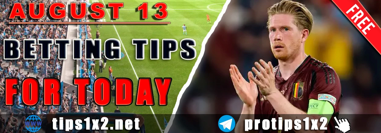 Free Football Betting Tips and Predictions for 13.08.2025
