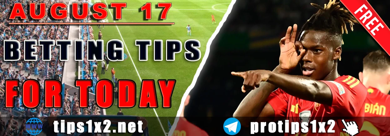 Free Football Betting Tips and Predictions for 17.08.2025