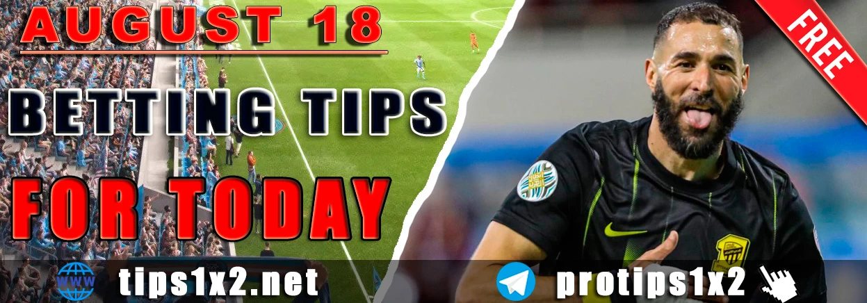 Free Football Betting Tips and Predictions for 18.08.2025