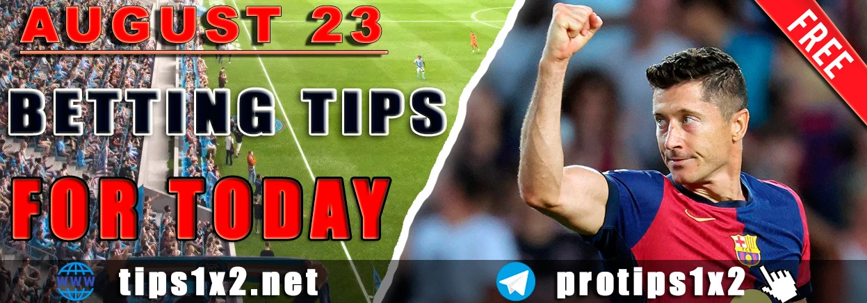 Free Football Betting Tips and Predictions for 23.08.2025