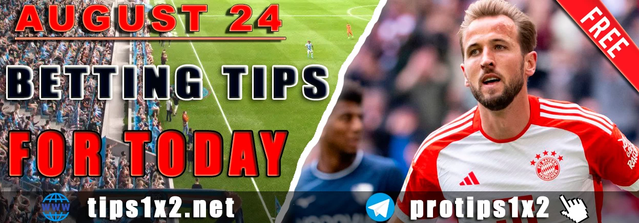 Free Football Betting Tips and Predictions for 24.08.2025