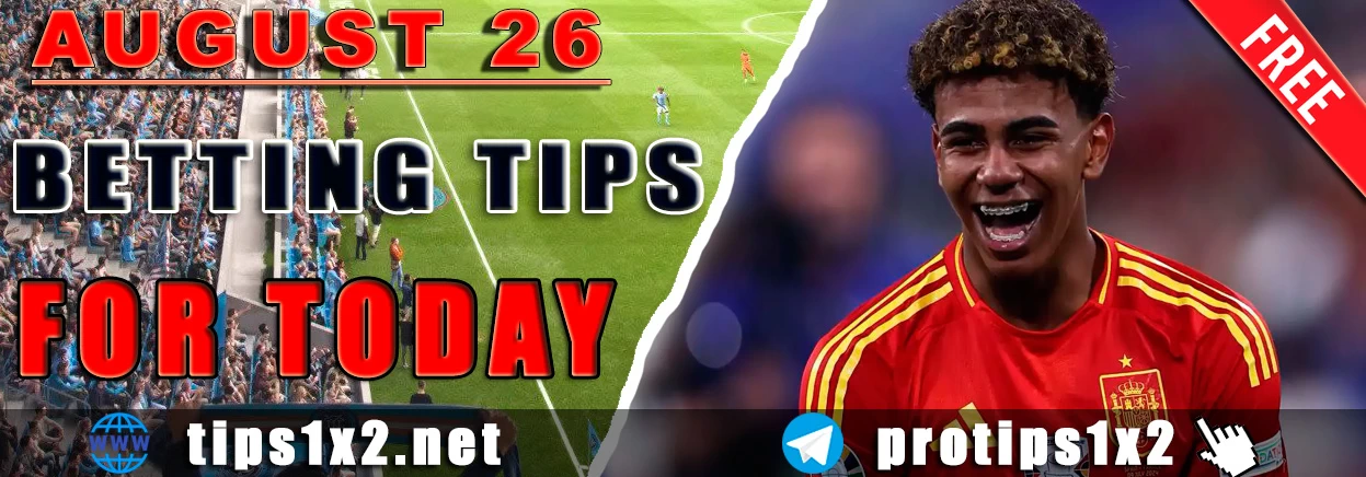 Free Football Betting Tips and Predictions for 26.08.2025
