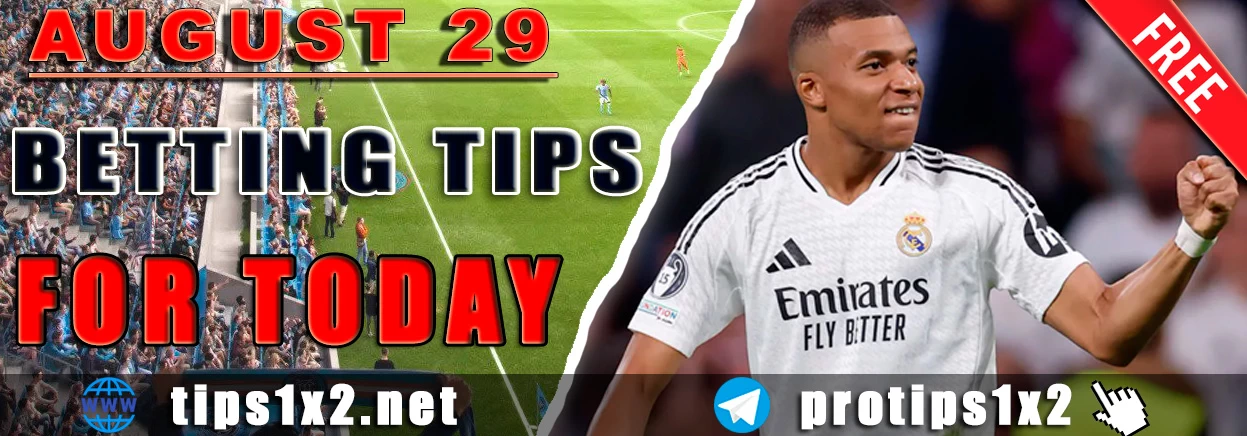 Free Football Betting Tips and Predictions for 29.08.2025