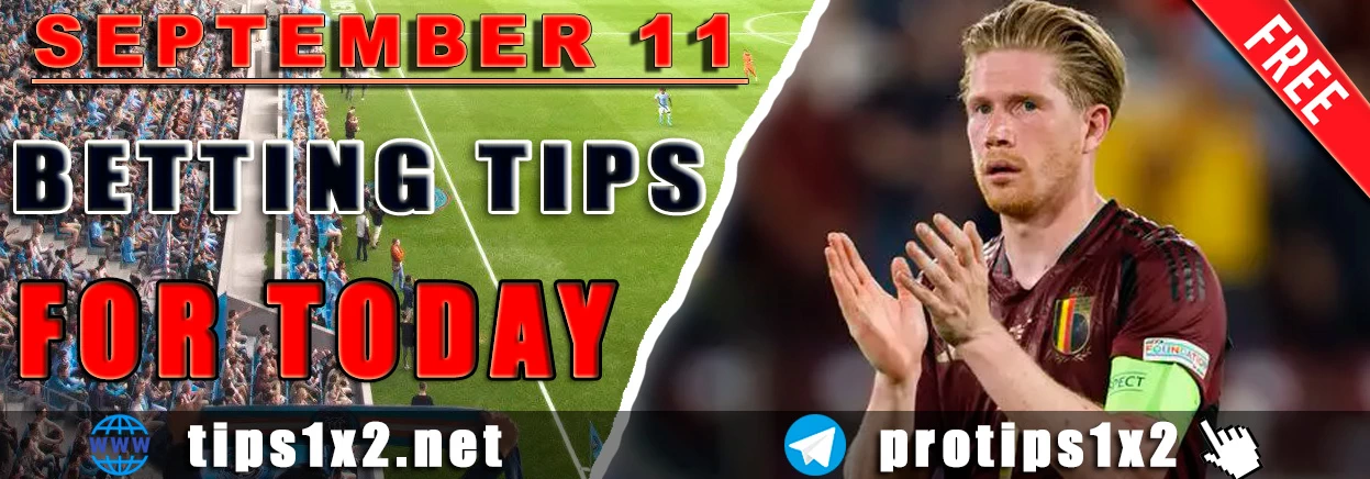✅ Free Football Betting Tips and Predictions || 11.09.2025