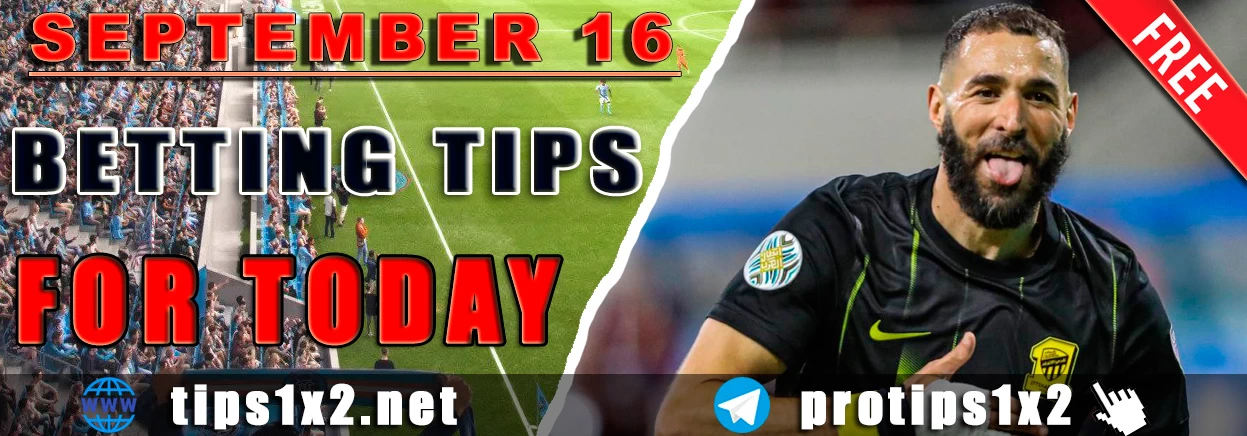 ✅ Free Football Betting Tips and Predictions || 16.09.2025