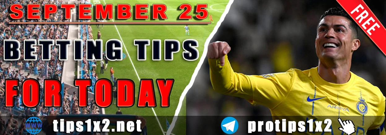 ✅ Free Football Betting Tips and Predictions || 25.09.2025