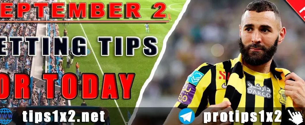Free Football Betting Tips and Predictions for 02.09.2025