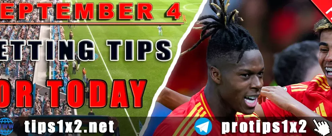 Free Football Betting Tips and Predictions for 04.09.2025