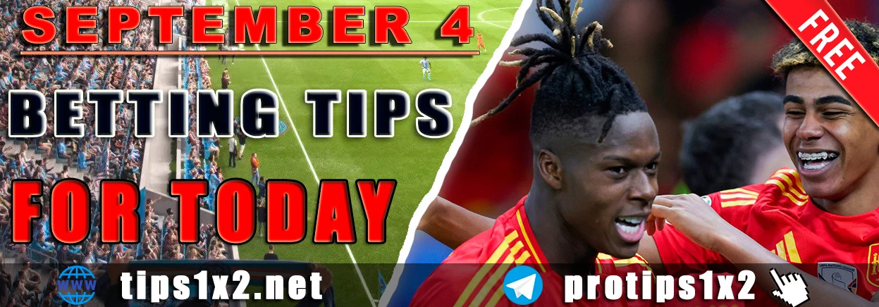 Free Football Betting Tips and Predictions for 04.09.2025