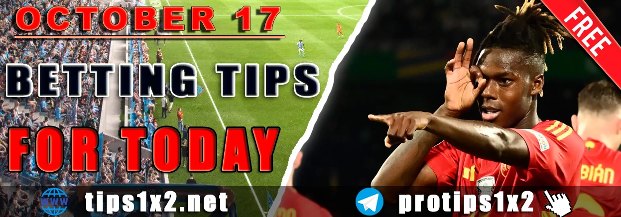 Free Football Betting Tips and Predictions || 17.10.2025