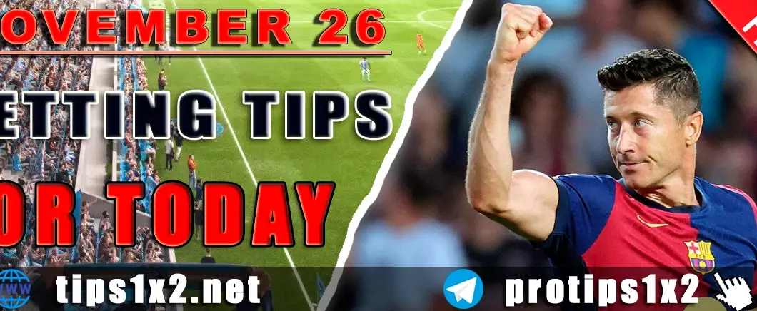 Free Football Betting Tips and Predictions || 26.11.2025