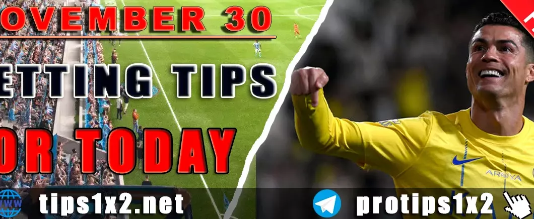 Free Football Betting Tips and Predictions || 30.11.2025