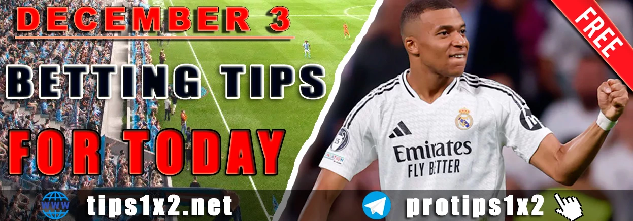 Free Football Betting Tips and Predictions || 03.12.2025