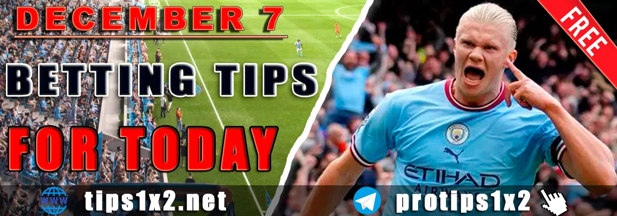 Free Football Betting Tips and Predictions || 07.12.2025