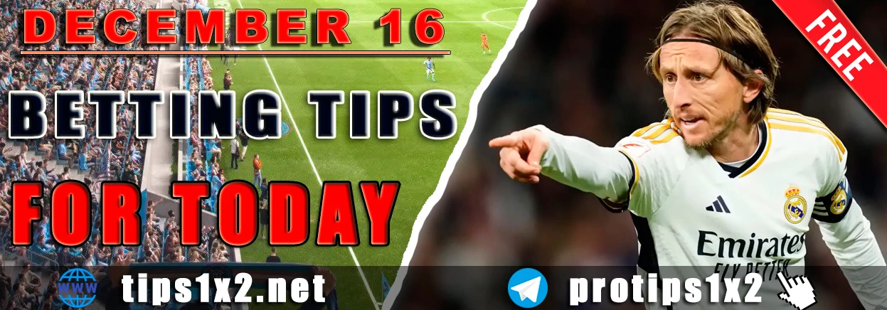 Free Football Betting Tips and Predictions || 16.12.2025