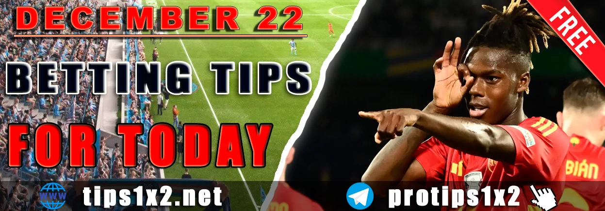 Free Football Betting Tips and Predictions || 22.12.2025