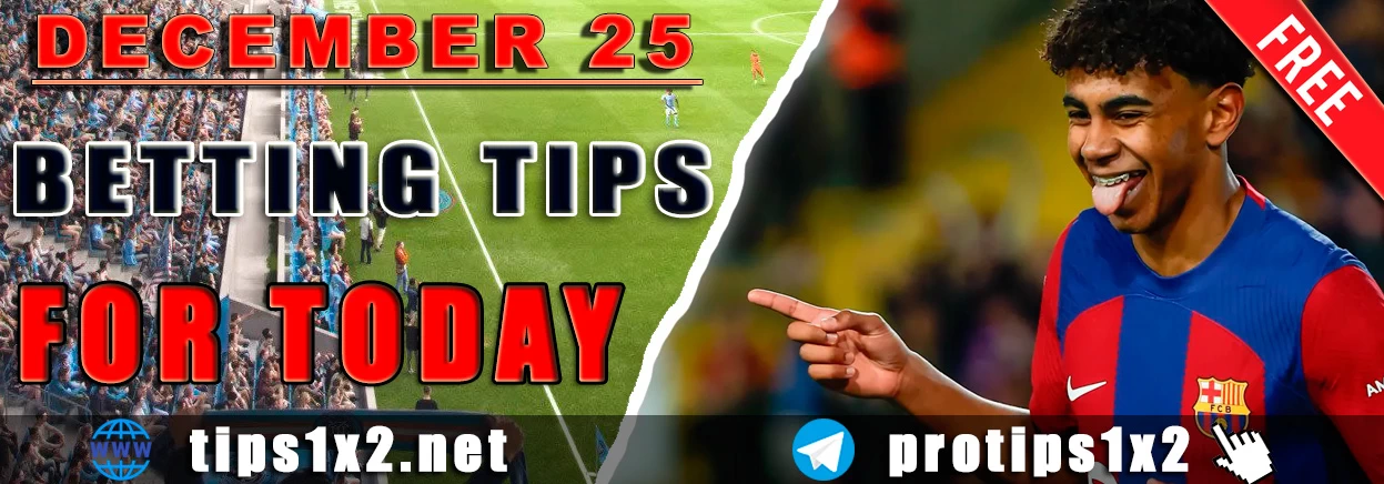 Free Football Betting Tips and Predictions || 25.12.2025