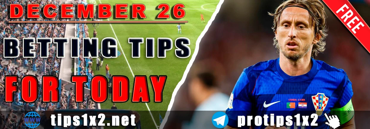 Free Football Betting Tips and Predictions || 26.12.2025