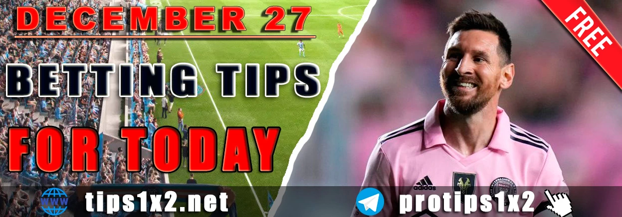 Free Football Betting Tips and Predictions || 27.12.2025